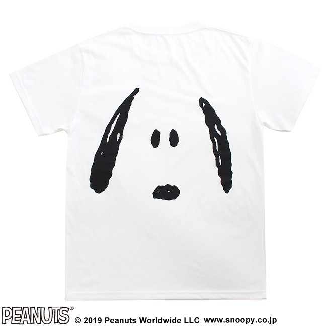 PEANUTS/スヌーピー フェイスプリントTシャツ