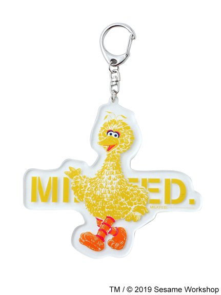 MILKFED. × SESAME STREET KEYCHAIN BIG BIRD