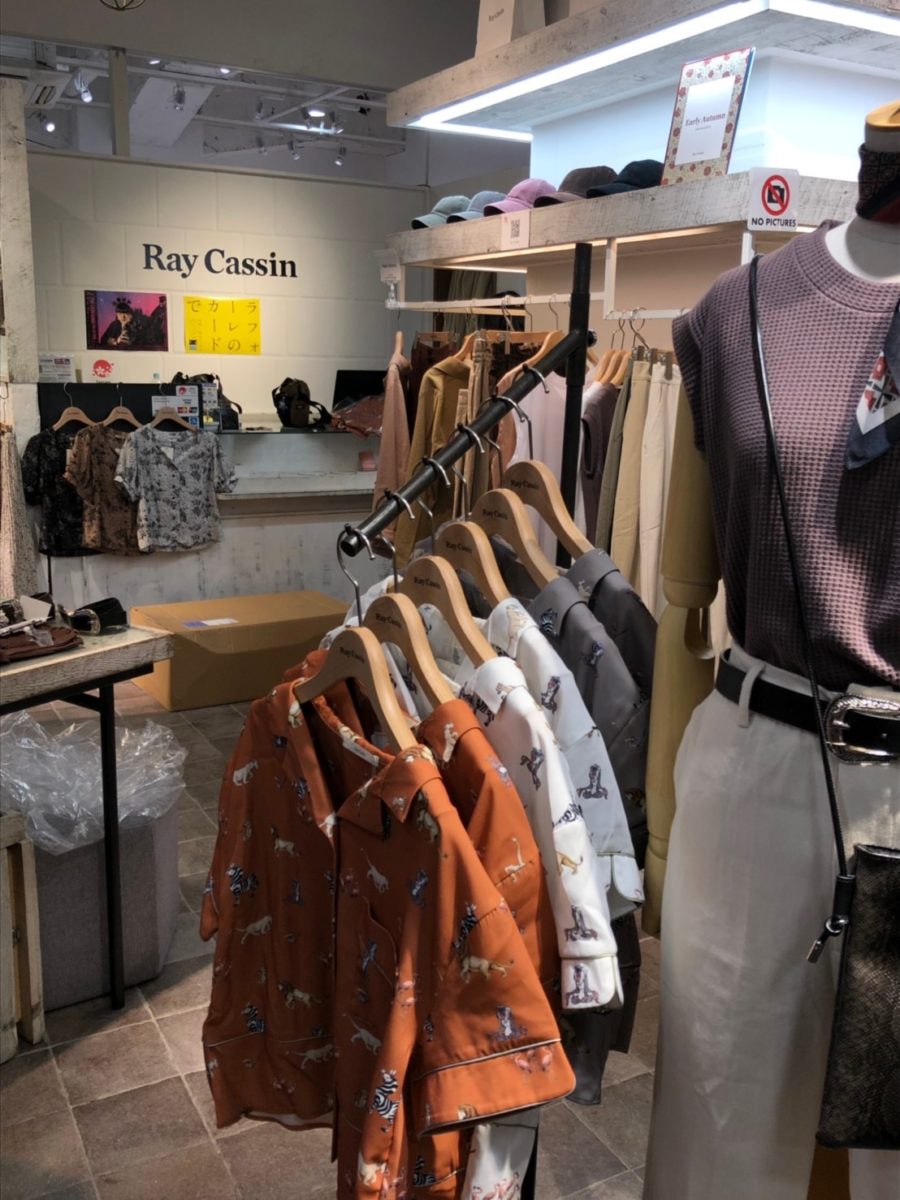 Ray Cassinディスプレイ