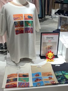 E hyphen world galleryディスプレイ