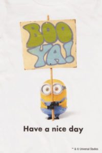 ”MINION” BOO YA!! KIDSTee　WHT2