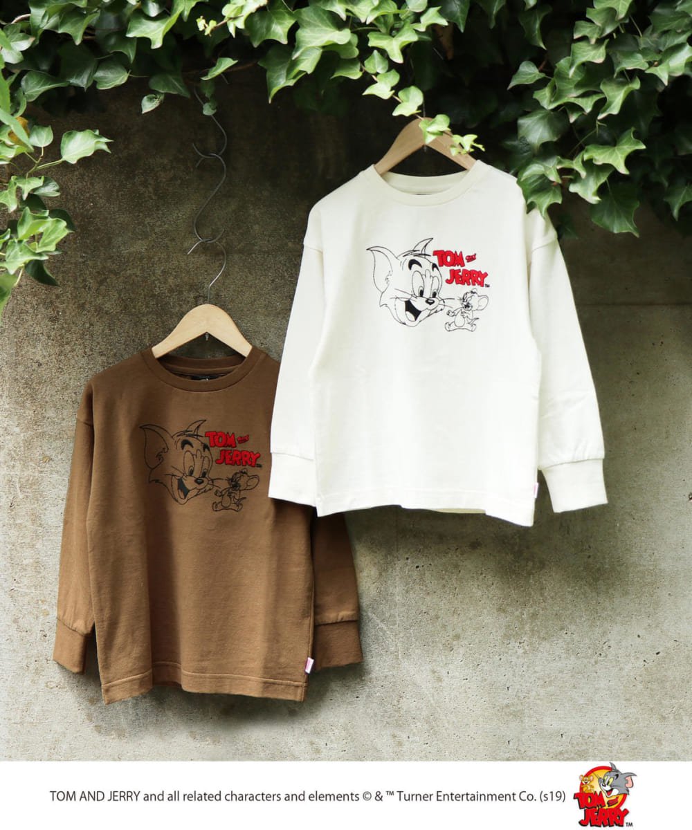 刺繍ロングスリーブTシャツ