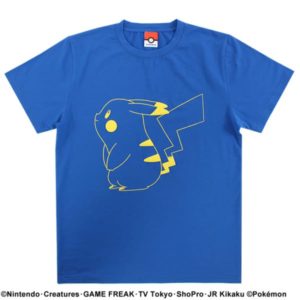 【ポケモン】ピカチュウ/カラーTシャツ６