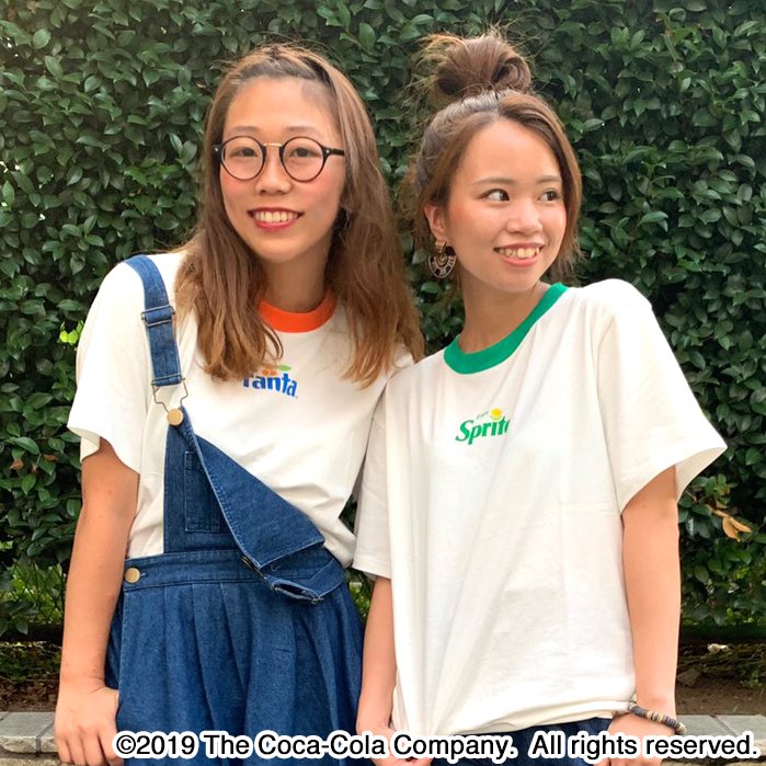 ファンタ、スプライトTシャツ