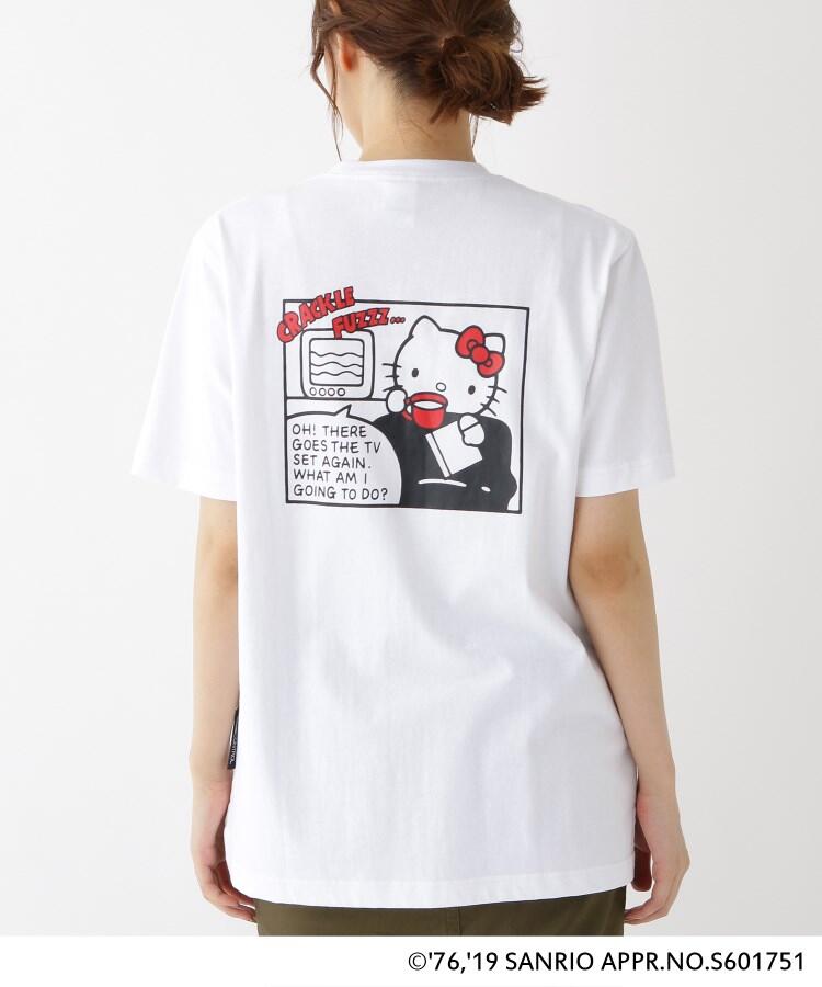 ハローキティ 別注 バックプリント 半袖 Tシャツ