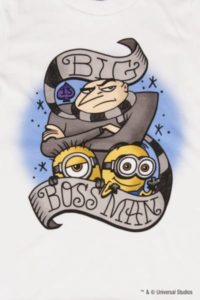 ”MINION”I♡GRU Tee WHT3