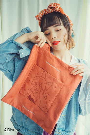 フェイクスウェードトートバッグ