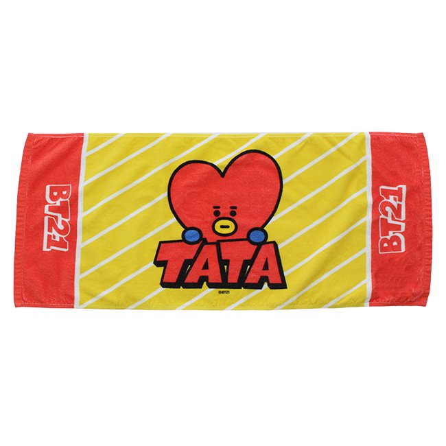 【BT21】TATA フェイスタオル