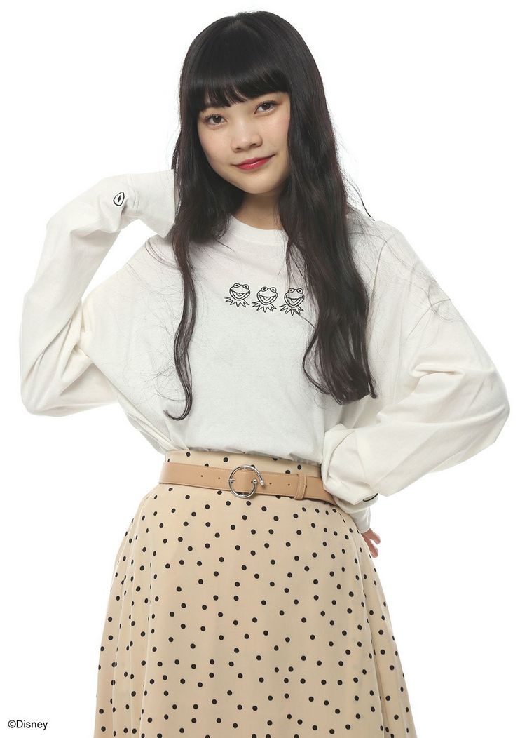 Kermit the Frog(カーミット・ザ・フロッグ)/ロングTシャツ