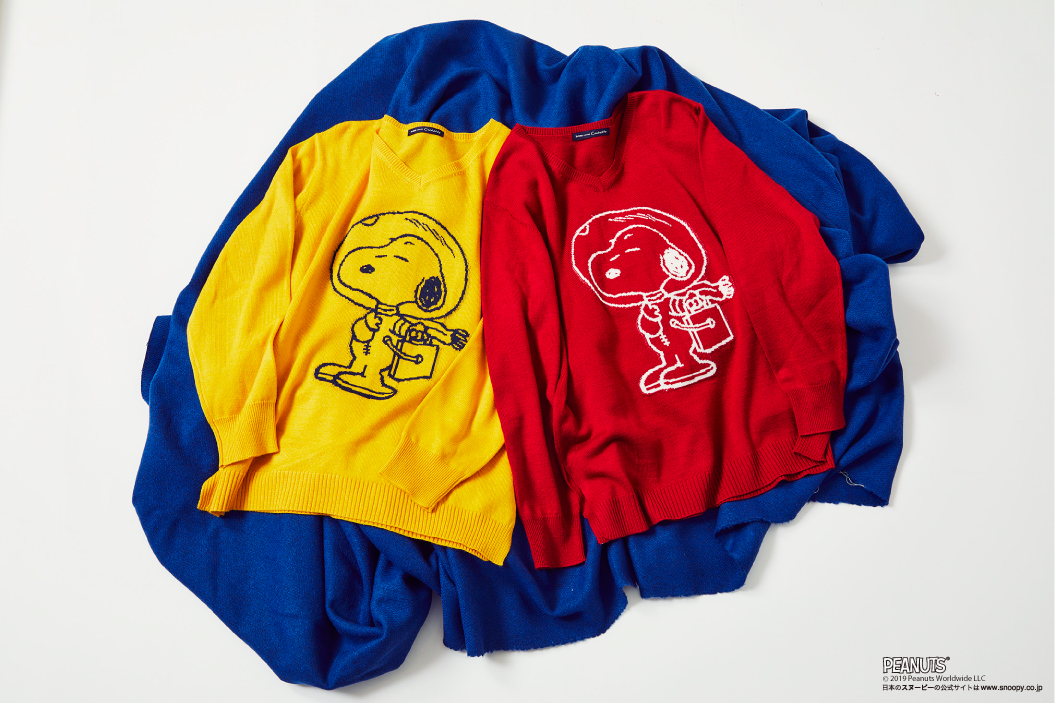 PEANUTSジャガードプルオーバー