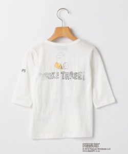 スヌーピー 7分袖 TEE６