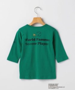 スヌーピー 7分袖 TEE５