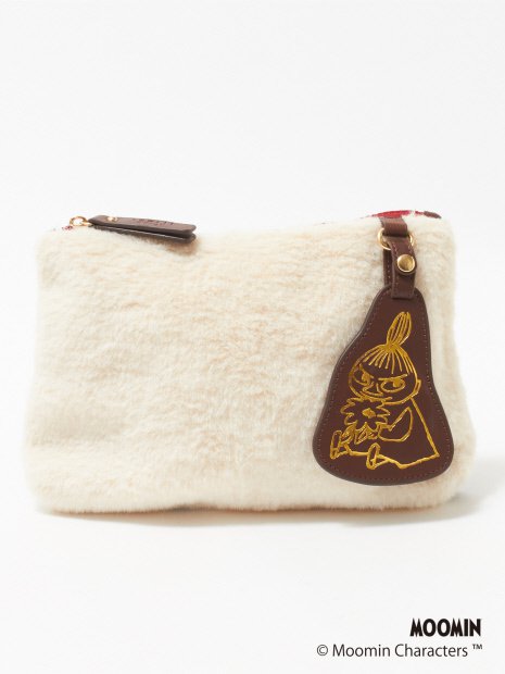 ムーミン　ミラー付きポーチ