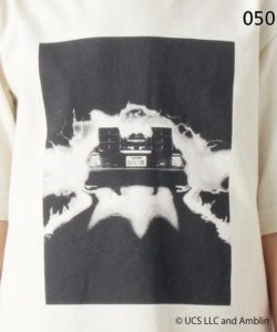 デロリアン5分袖Tシャツ３