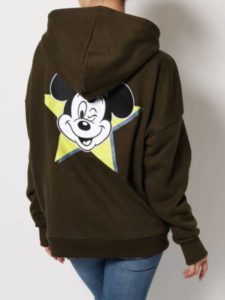 STAR BIG パーカー/MICKEY MOUSE２
