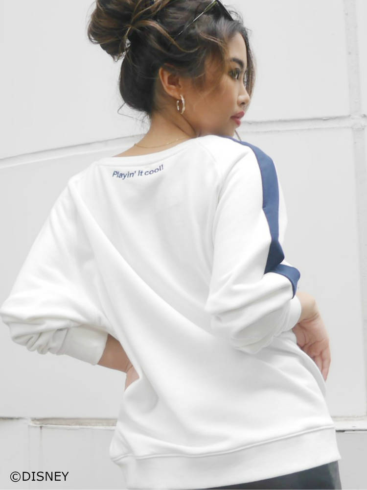 BOX ラインプルオーバー/MICKEY MOUSE５