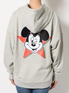STAR BIG パーカー/MICKEY MOUSE８