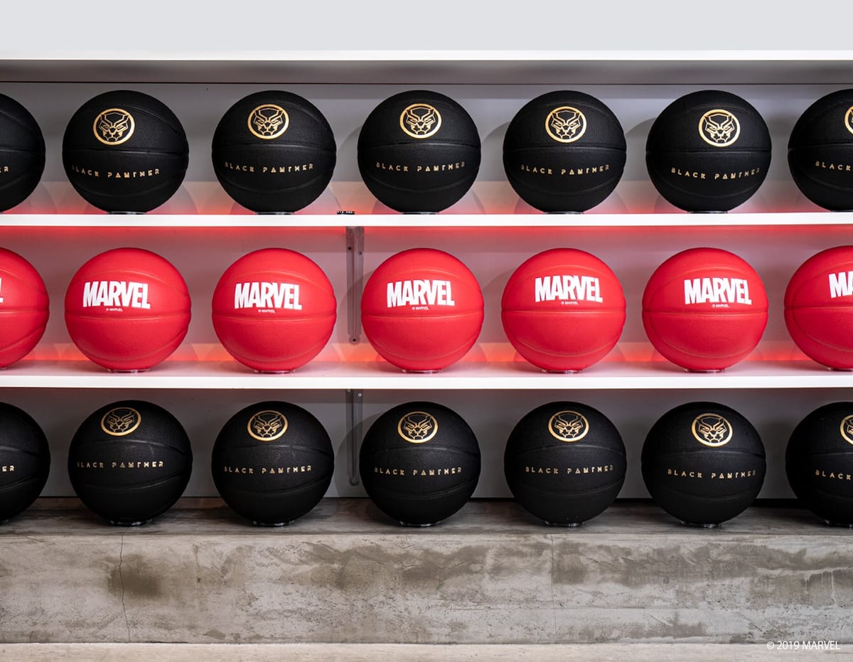 バスケットボール ブラックパンサー