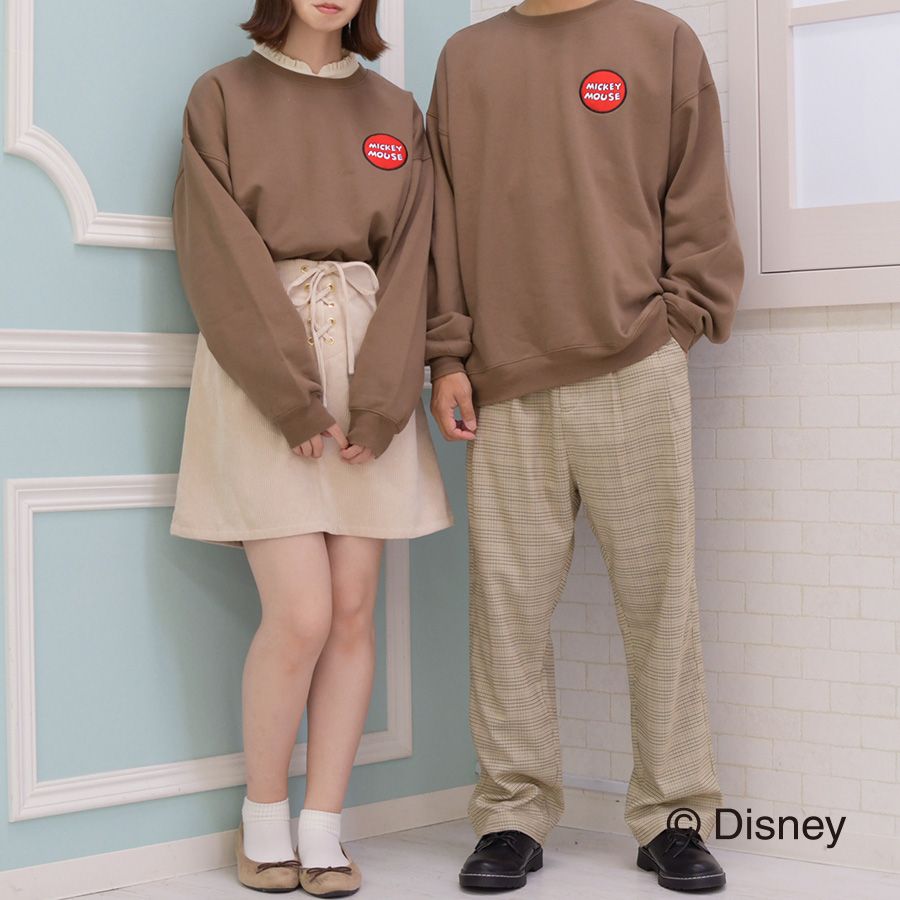 ミッキーマウス/ウラキモウプリントスウェット２