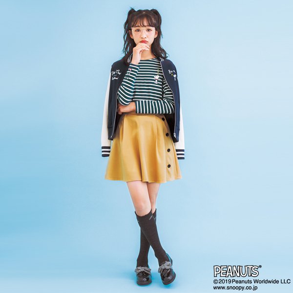 裏毛スタジャン