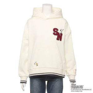 裏毛 サガラワッペンロゴパーカー２