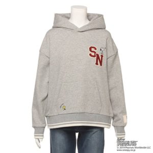 裏毛 サガラワッペンロゴパーカー３