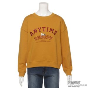 裏毛 カレッジロゴトレーナー２