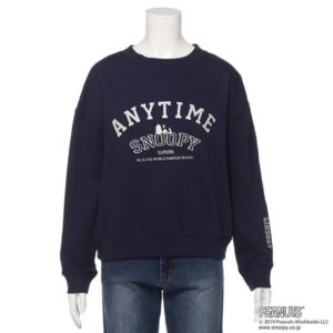 裏毛 カレッジロゴトレーナー３