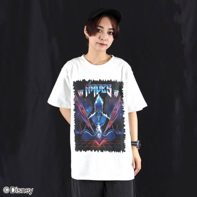 【ディズニー/ヘラクレス】ハデス/ロックテイストＴシャツ