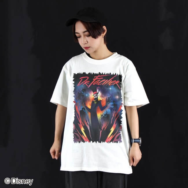 【ディズニー/プリンセスと魔法のキス】ドクター・ファシリエ/ロックテイストＴシャツ