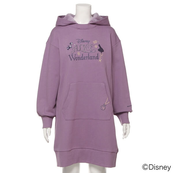 ALICE in Wonderlandデザイン パーカーワンピース2