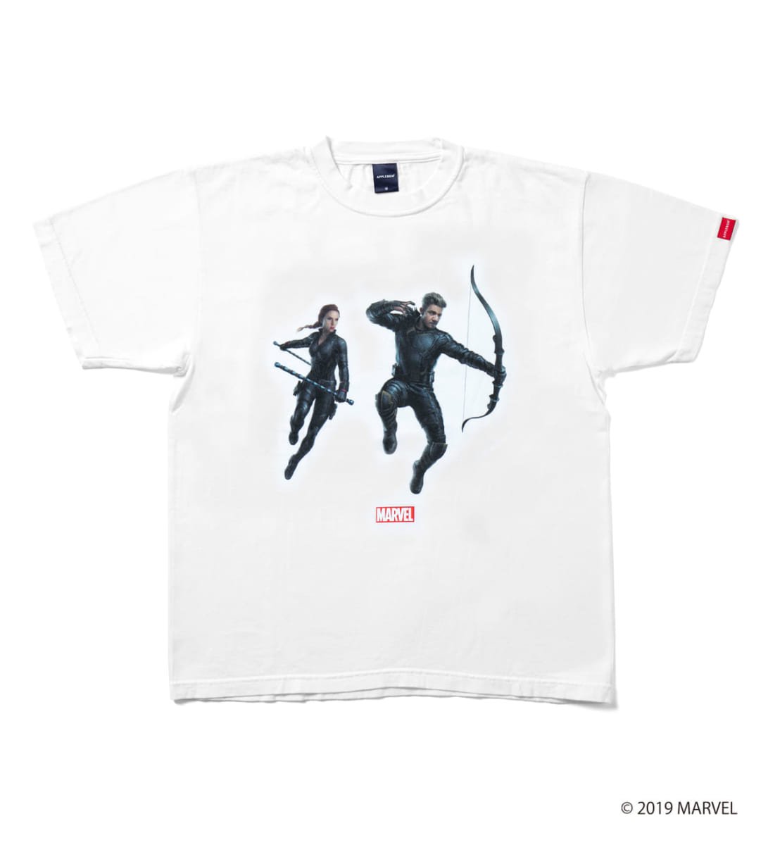 【MARVEL】‘Black_Widow & Hawkeye’ T-shirt