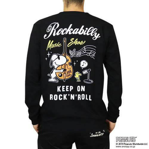 ロカビリースヌーピーロンT