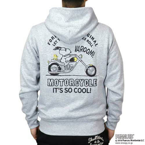 スヌーピーMCプルパーカー