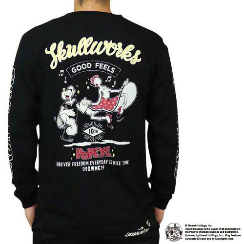 50s ポパイ(TM) ロンT