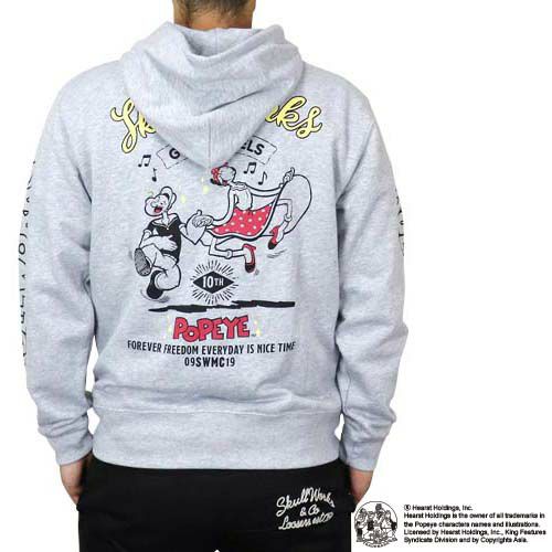 50s ポパイ(TM) プルパーカー2