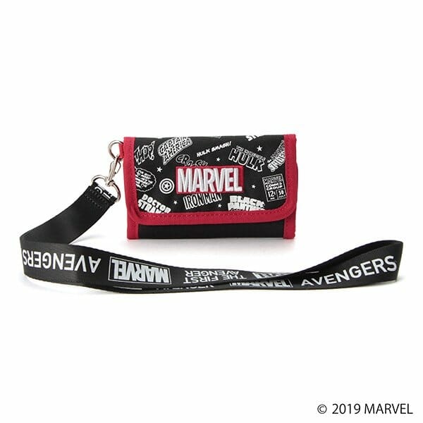 【MARVEL】 ロングストラップつき財布