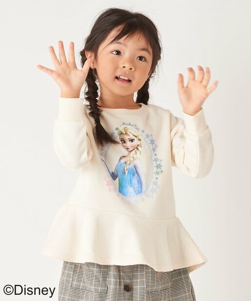【アナと雪の女王】ペプラムプルオーバー／エルサ／Disney（ディズニー）２