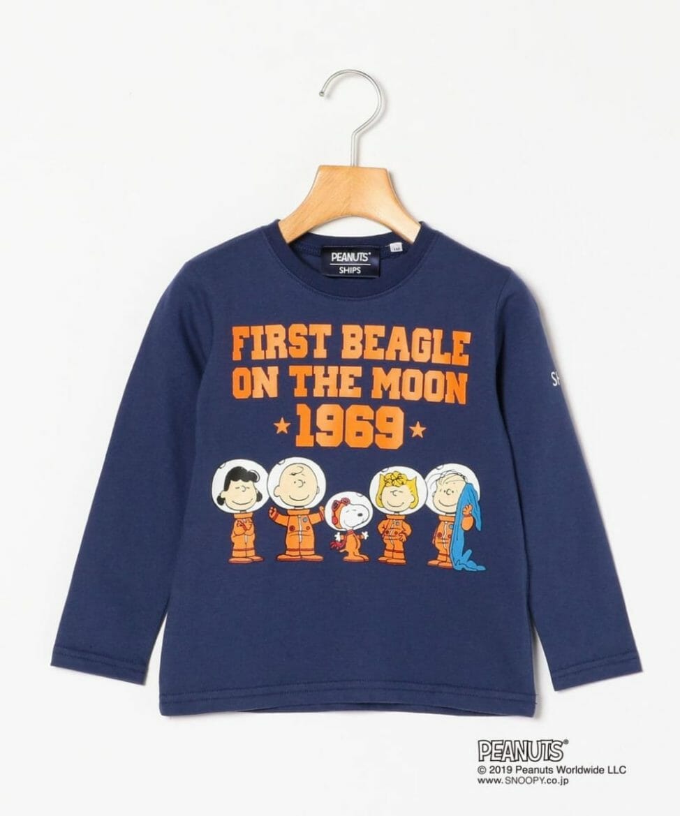 スヌーピー アストロノーツ 長袖 TEE２