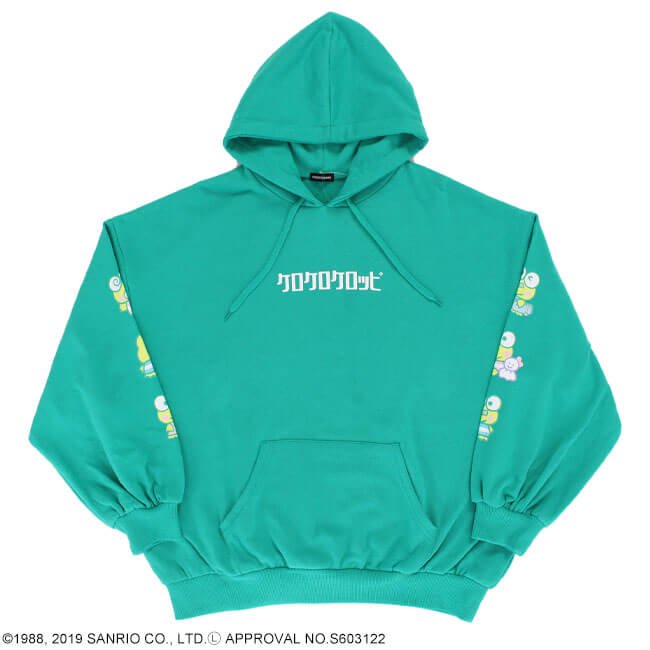 ケロケロけろっぴ袖