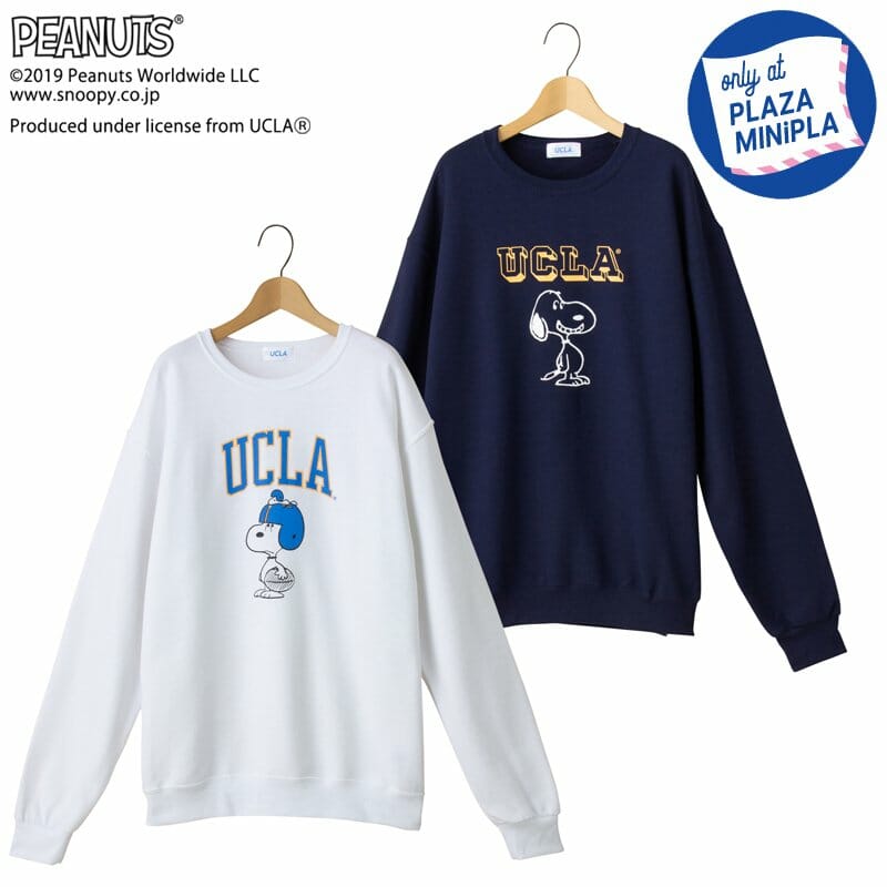 PEANUTS×UCLA スヌーピー スウェット