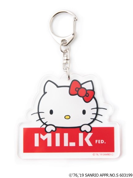 キーホルダー赤