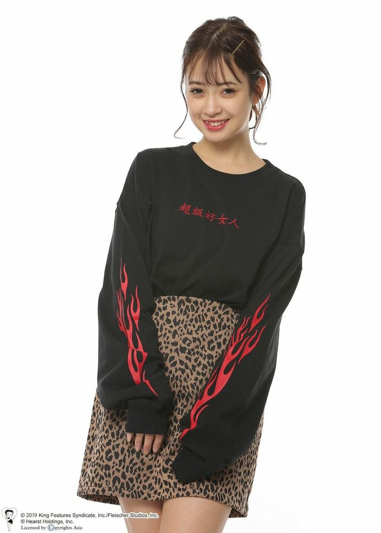 BETTY BOOP(TM) （ベティー ブープ(TM)）ロングTシャツ４