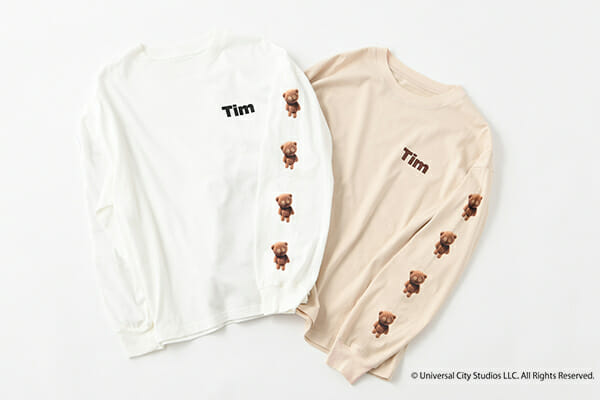 ティム／袖プリントロンTee２