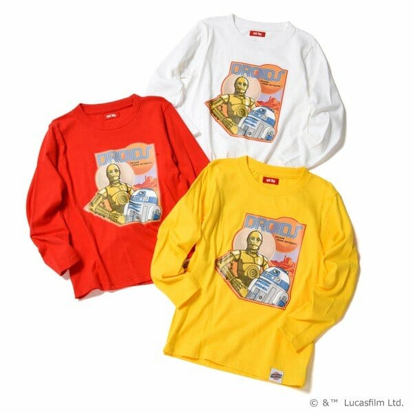 “C-3PO R2-D2” L/S TEE　集合
