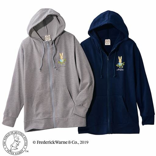 前開きパーカー ピーターラビット（TM）２