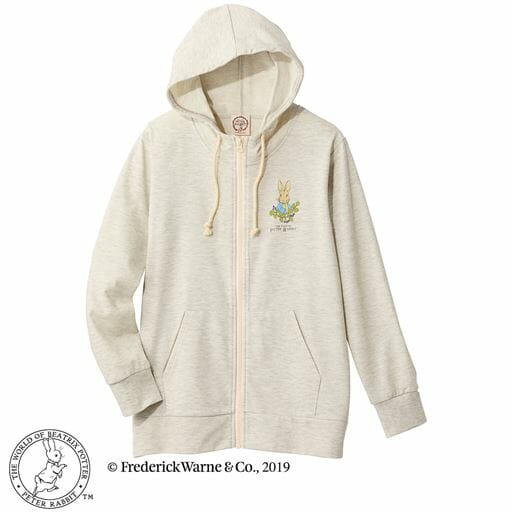 前開きパーカー ピーターラビット（TM）