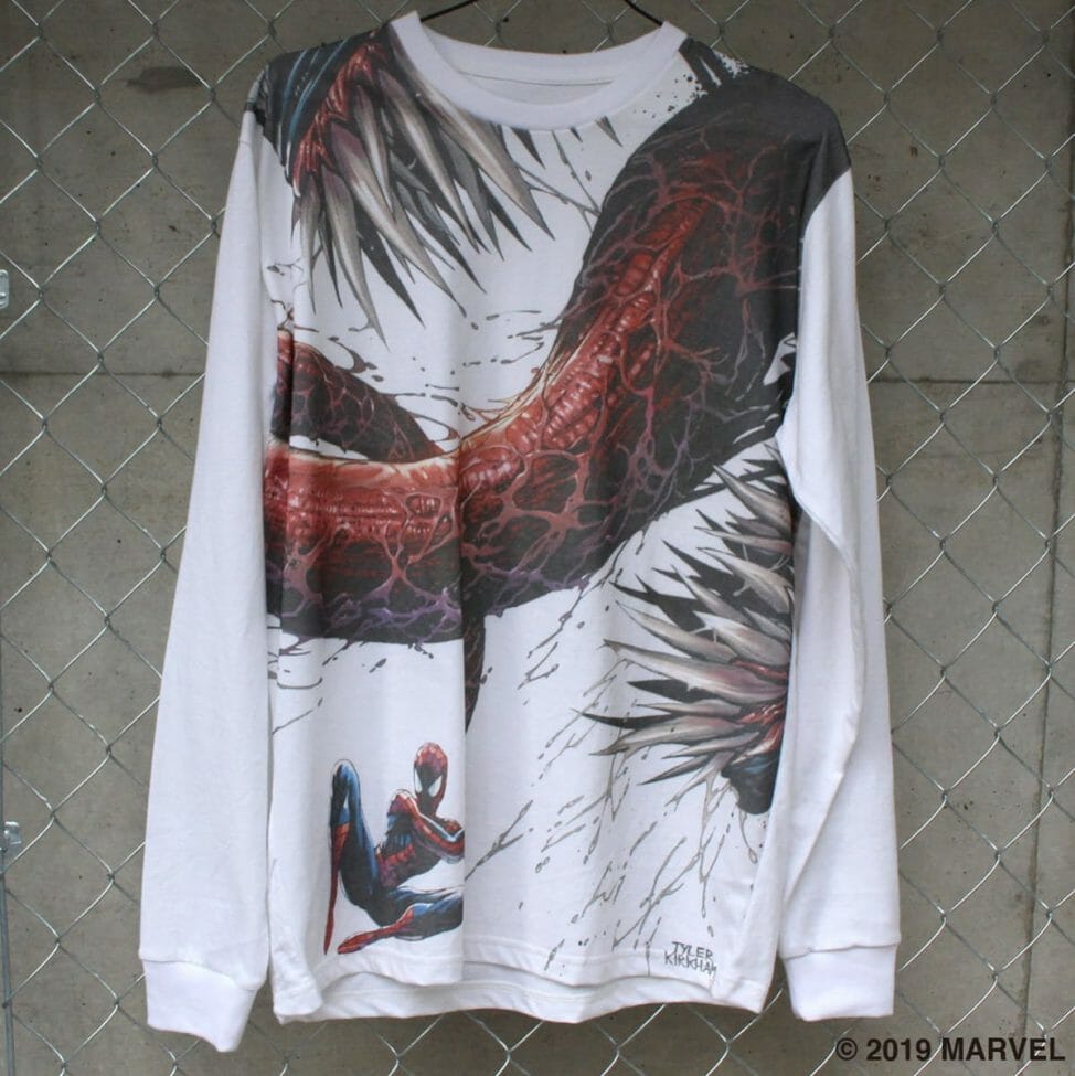 【マーベル/ヴェノム＆スパイダーマン】ロングスリーブTシャツ