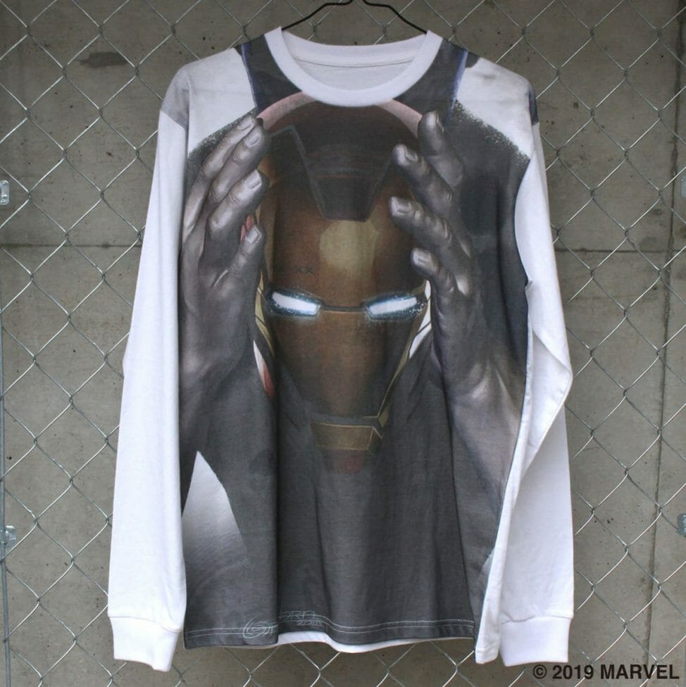 【マーベル/アイアンマン】ロングスリーブTシャツ