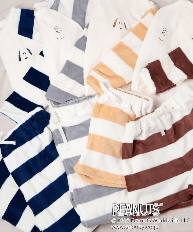 WEGO「PEANUTS 別注ルームウェア」
